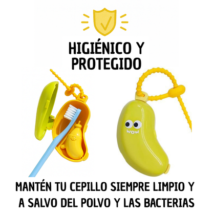 Mini Banana Guardacepillos